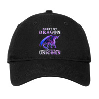 Sorry My Dragon Ate Your Unicorn Dragon Gifts Men Women Adjustable Cap | Artistshot