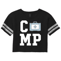 Camp First Aid Kit  Camping Scorecard Crop Tee | Artistshot