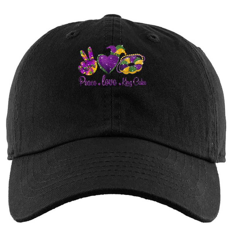 Peace Love King Cake Shirt A Mardi Gras Party Carnival Gifts T Shirt Kids Cap | Artistshot