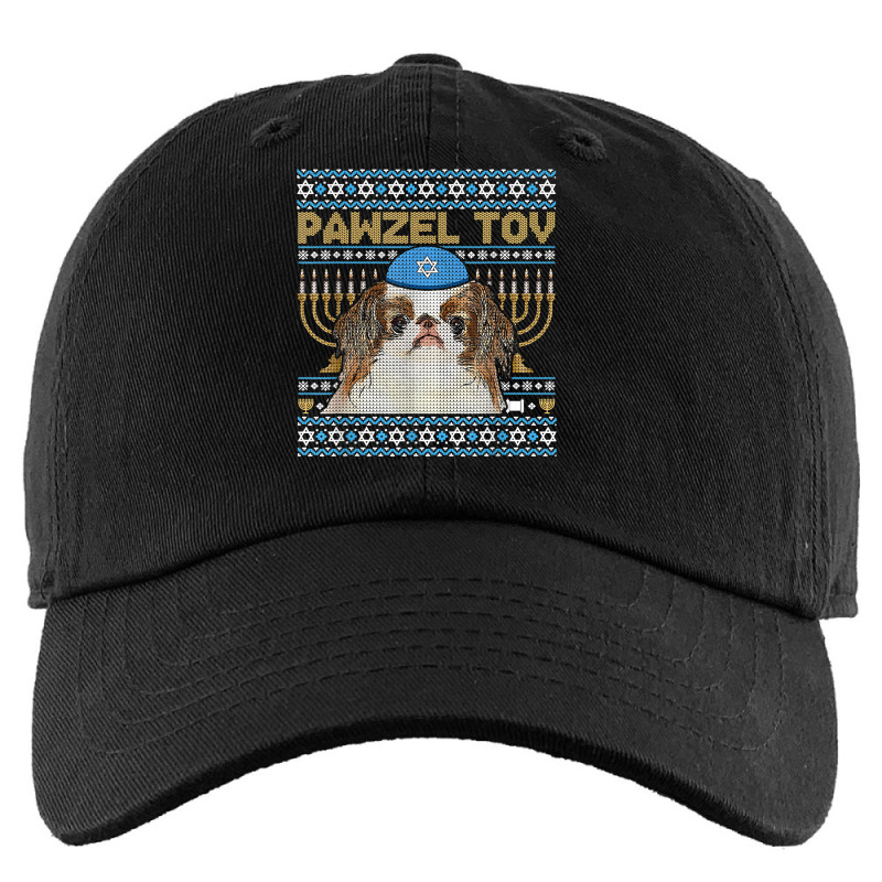 Pawzel Tov Jewish Japanese Chin Dog Funny Hanukkah T Shirt Kids Cap | Artistshot