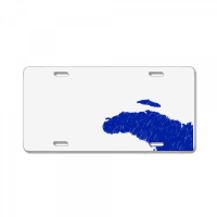 Haiti Map Flag Drawing Line Art License Plate | Artistshot