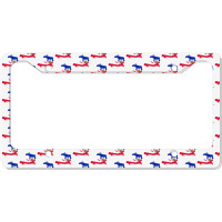 Haiti Map Flag Drawing Line Art License Plate Frame | Artistshot