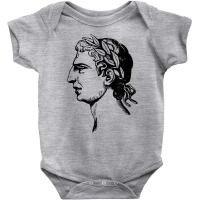 Roman Man With Laurel Wreath Headress T Shirt Baby Bodysuit | Artistshot