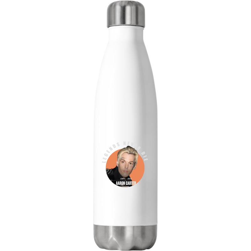 Rip Aaron Carter 1 Stainless Steel Water Bottle | Artistshot