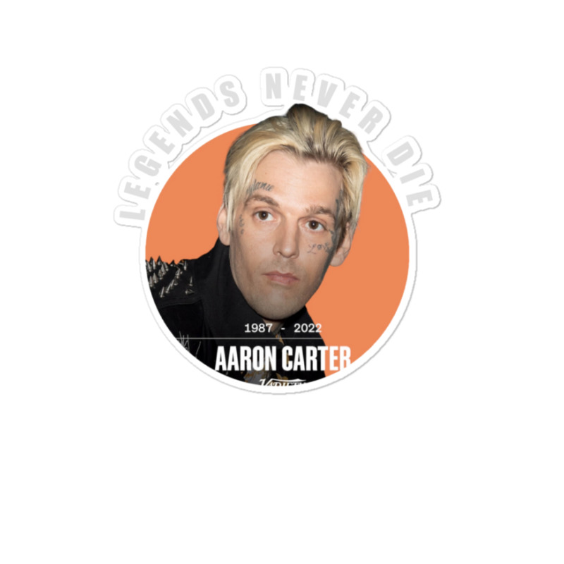 Rip Aaron Carter 1 Sticker | Artistshot