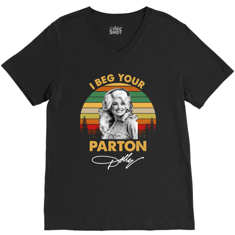 S Anime And I Beg Your Parton You Been Vintage Awesome Since E V-neck Tee | Artistshot