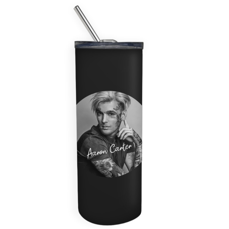 Rip Aaron Carter Skinny Tumbler | Artistshot