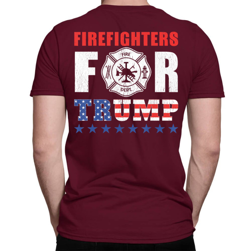 Firefighters For Trump Classic T-shirt | Artistshot