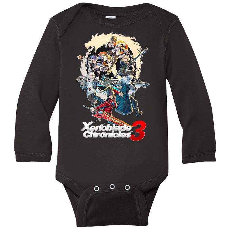 Times Of Xenoblade Long Sleeve Baby Bodysuit by Doris C Scruggs | Artistshot