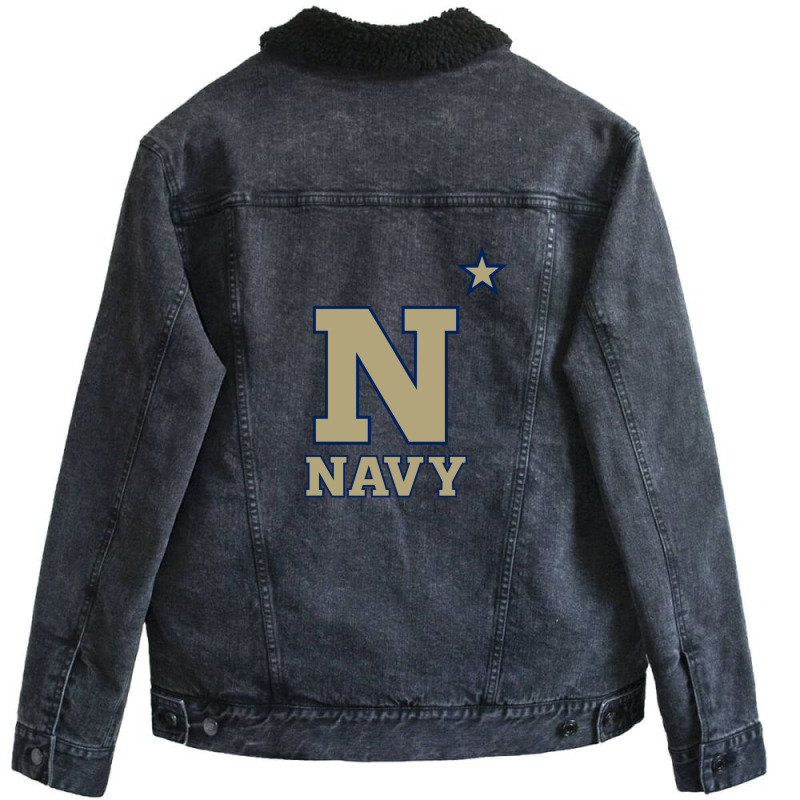 Us Naval Academy Unisex Sherpa-Lined Denim Jacket by Doris C Scruggs | Artistshot