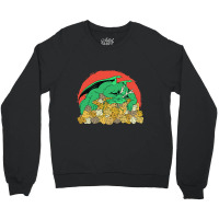 Strong Dragon Protects Dices For Player Crewneck Sweatshirt | Artistshot