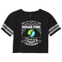 Sugar Pine State Park California Scorecard Crop Tee | Artistshot