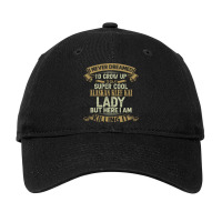 Super Cool Alaskan Klee Kai Dog Lady Adjustable Cap | Artistshot