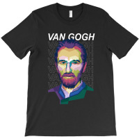 Van Gogh Pop Art Wpap T-shirt | Artistshot