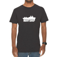 Navy Ship Vintage T-shirt | Artistshot