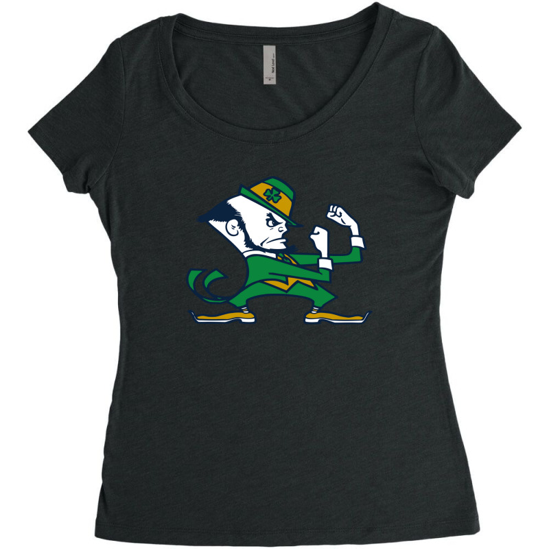 Fighting Irish Full Women's Triblend Scoop T-shirt by Tiffany L Leeper | Artistshot