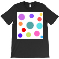 Different Colours And Sizes Circles On White Paper T-shirt | Artistshot