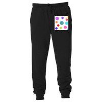 Different Colours And Sizes Circles On White Paper Unisex Jogger | Artistshot