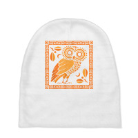 Pottery Greece Ceramic Artist Greek Owl Of Athena T Shirt Baby Beanies | Artistshot