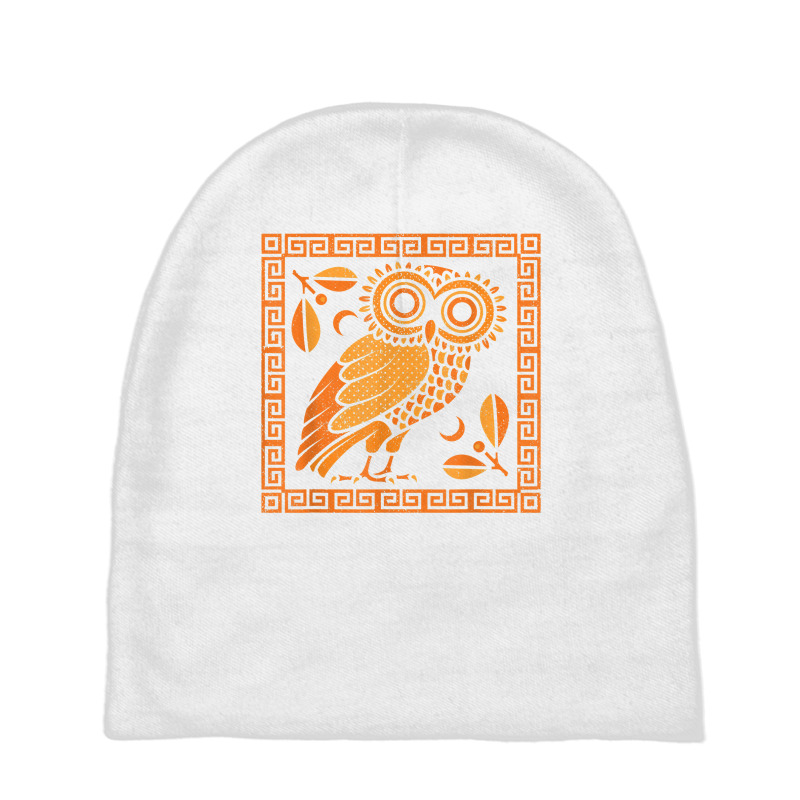 Pottery Greece Ceramic Artist Greek Owl Of Athena T Shirt Baby Beanies | Artistshot