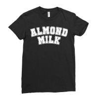 Almond Milk Retro Sports Arch Almond Milk T Shirt Ladies Fitted T-shirt | Artistshot