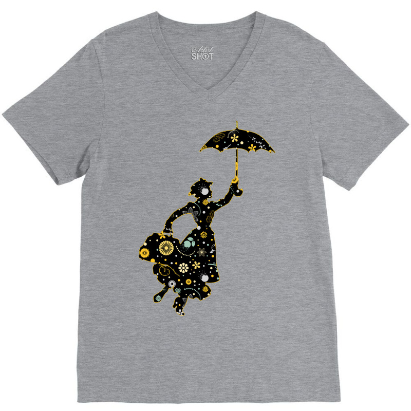 Mary Poppins V-neck Tee | Artistshot