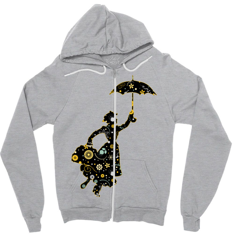 Mary Poppins Zipper Hoodie | Artistshot