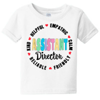 Assistant Director Appreciation Week Theater Nursing Hr T Shirt Baby Tee | Artistshot