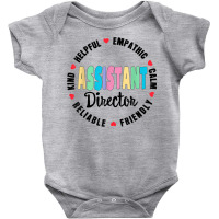 Assistant Director Appreciation Week Theater Nursing Hr T Shirt Baby Bodysuit | Artistshot