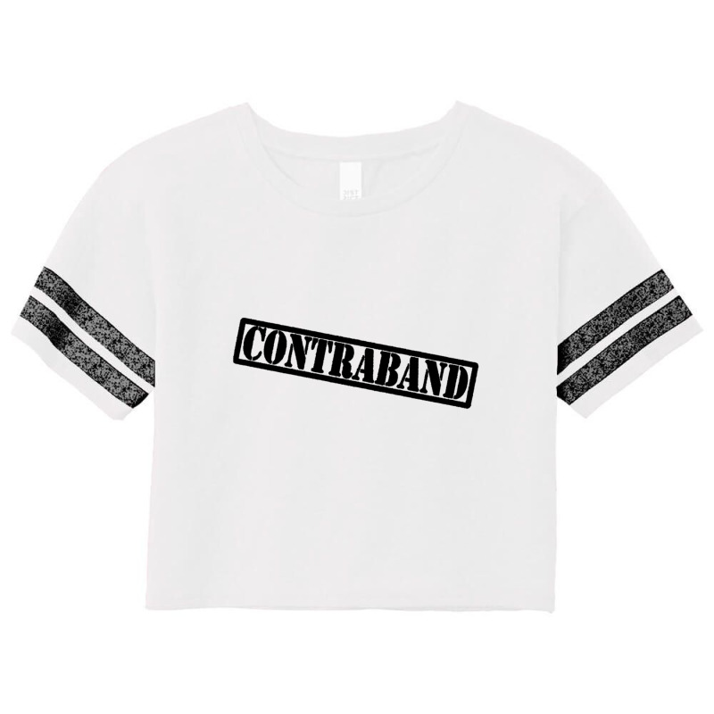 Nff Contraband Black Design Scorecard Crop Tee by aikhangawade | Artistshot