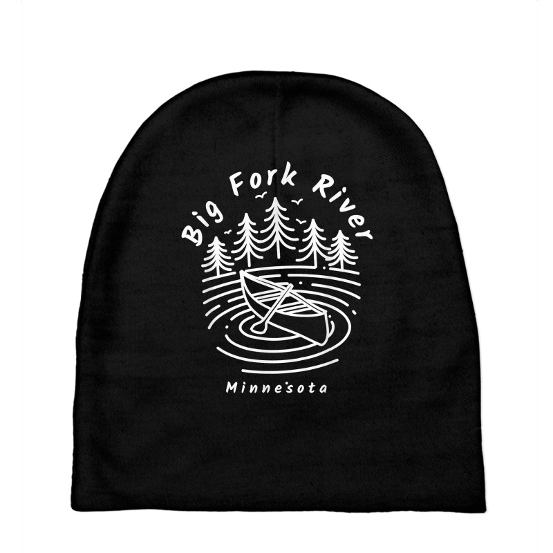 Big Fork River Minnesota T Shirt Baby Beanies | Artistshot