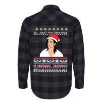 Michael Jackson Christmas Flannel Shirt | Artistshot