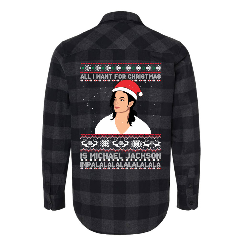 Michael Jackson Christmas Flannel Shirt | Artistshot