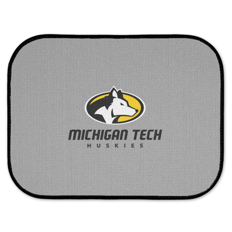 Michigan Tech Huskies Rear Car Mat | Artistshot