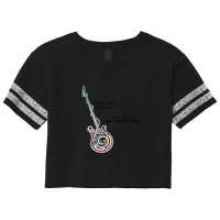 Guitar Strings Happy Tunes Guitarist Scorecard Crop Tee | Artistshot