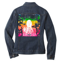 Alanis 3 Ladies Denim Jacket | Artistshot