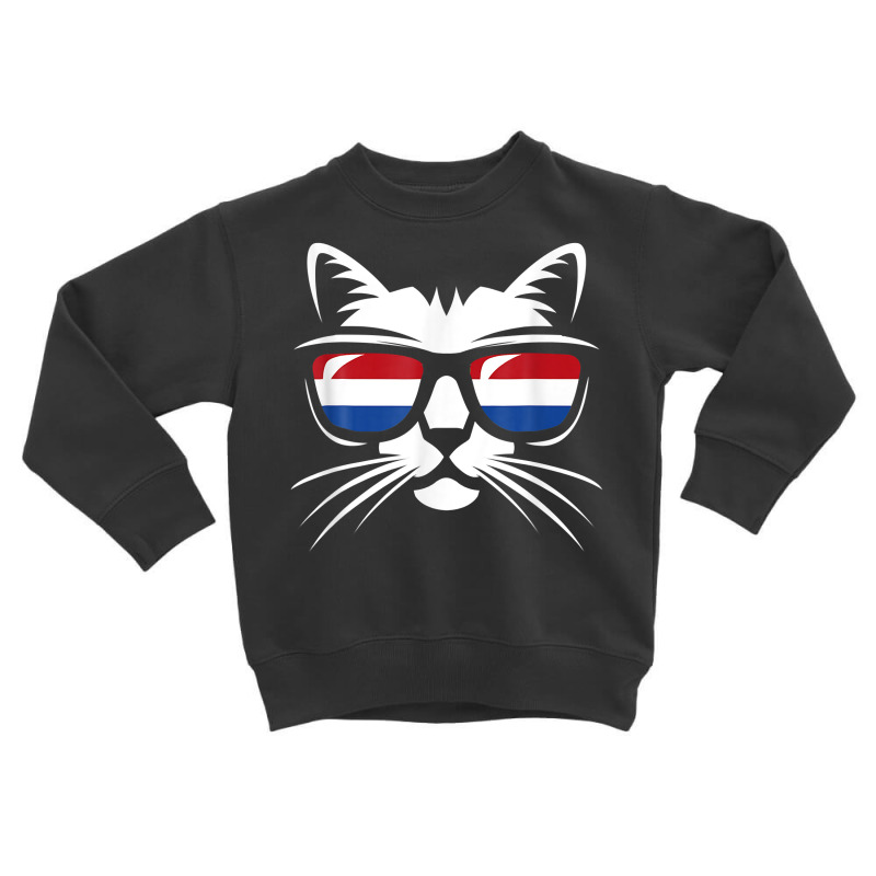 Cat Netherlands Roots Dutch Holland Flag T Shirt Toddler Sweatshirt | Artistshot