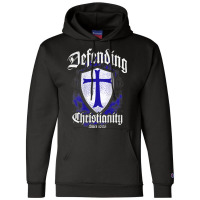 Crusader Knights Templar Warrior Of God Defending T Shirt Champion Hoodie | Artistshot