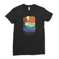 I Can See The Sea Ladies Fitted T-shirt | Artistshot