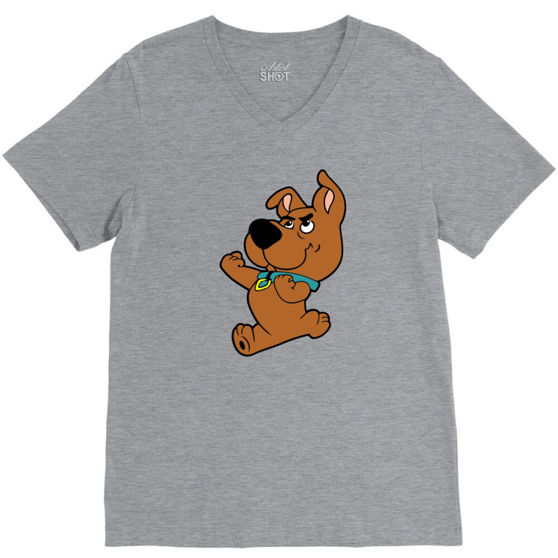 Scrappy Doo V-Neck Tee by Tiffany L Leeper | Artistshot