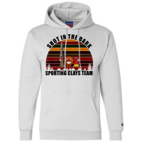 Clay Pigeon Clays Team Shot In The Dark Sporting Clays T Shirt Champion Hoodie | Artistshot