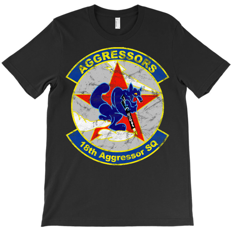 18th Aggressor Squadron Vintage T-Shirt by ruprairosittp | Artistshot