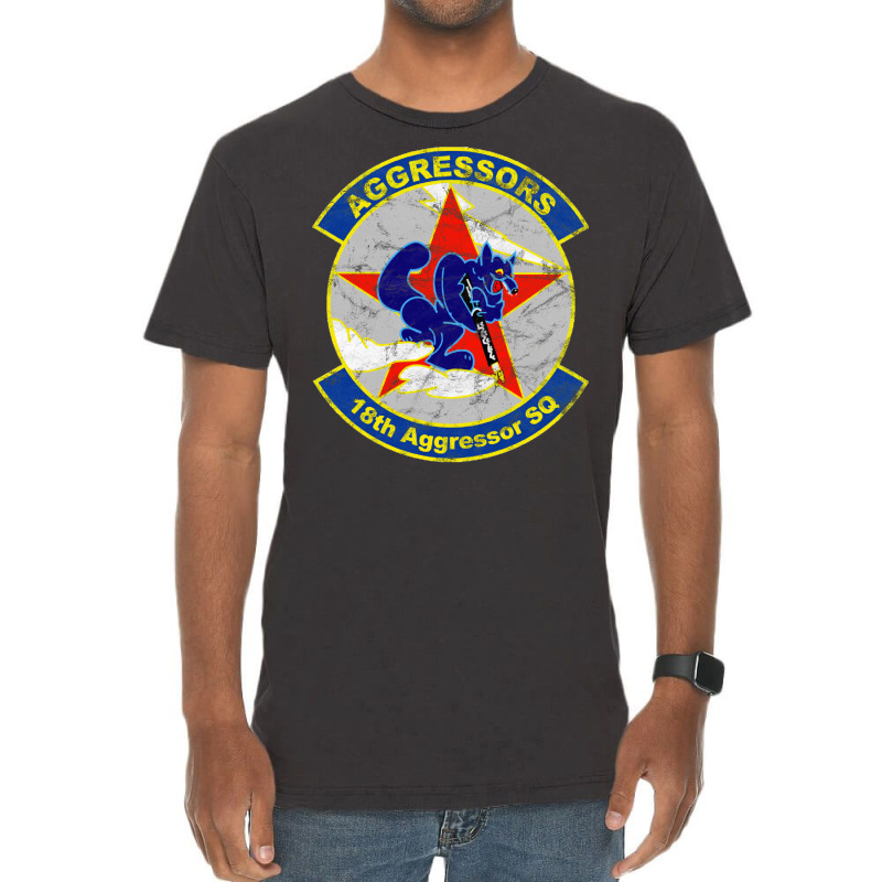 18th Aggressor Squadron Vintage Vintage T-Shirt by ruprairosittp | Artistshot