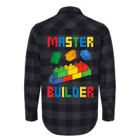 Brick Builder Funny Blocks Building Master Builder Toys Kids T Shirt Flannel Shirt | Artistshot