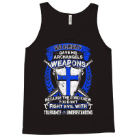 Don't Fight Evil With Tolerance And Understanding Crusader T Shirt Tank Top | Artistshot