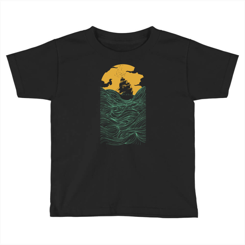 High Seas Toddler T-shirt by Sebasebi | Artistshot