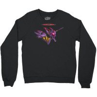 Evangelion Epic Unit 01 Crewneck Sweatshirt | Artistshot