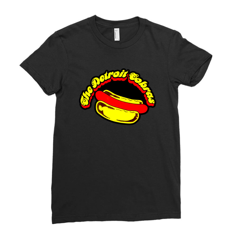 Red Sausage Hot Dog 1 Ladies Fitted T-Shirt by AngelinoGuron | Artistshot