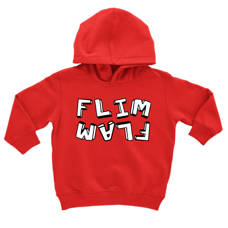 Flim Flam By Flamingo Toddler Hoodie By Honeysuckle - Artistshot