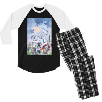 Power 1 Men's 3/4 Sleeve Pajama Set | Artistshot